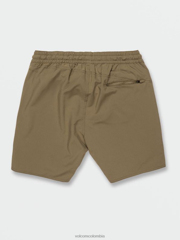 malditos pantalones cortos ascendentes musgo de invierno Z44ZX756 exterior unisexo