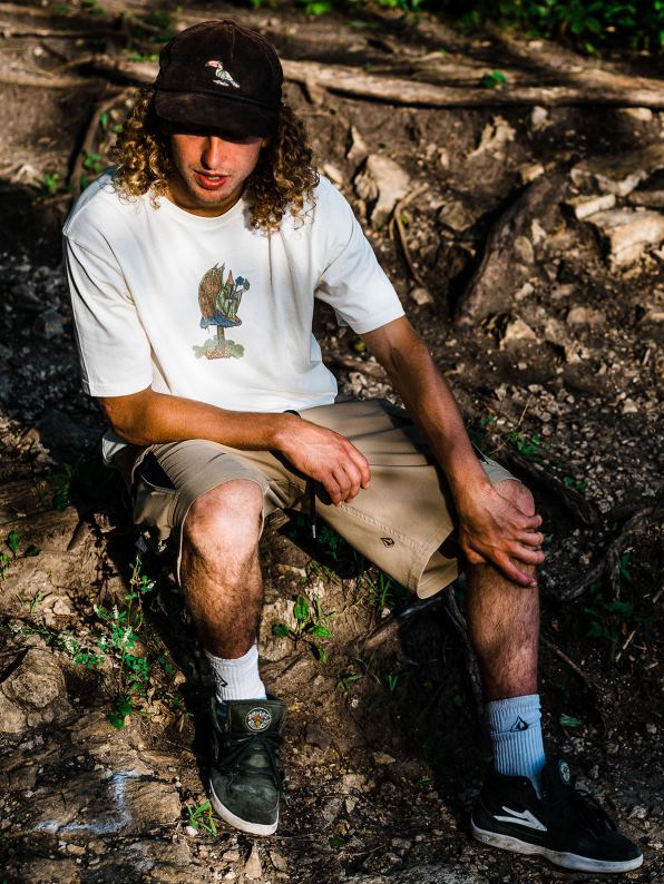 pantalones cortos de tránsito veeco almendra Z44ZX754 exterior unisexo