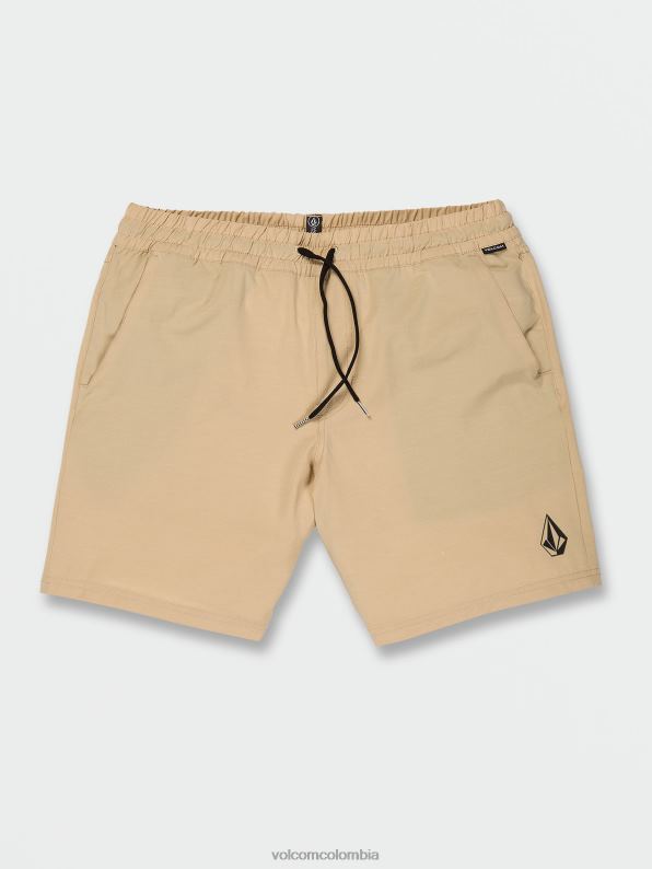 shorts híbridos discretos almendra Z44ZX747 exterior unisexo