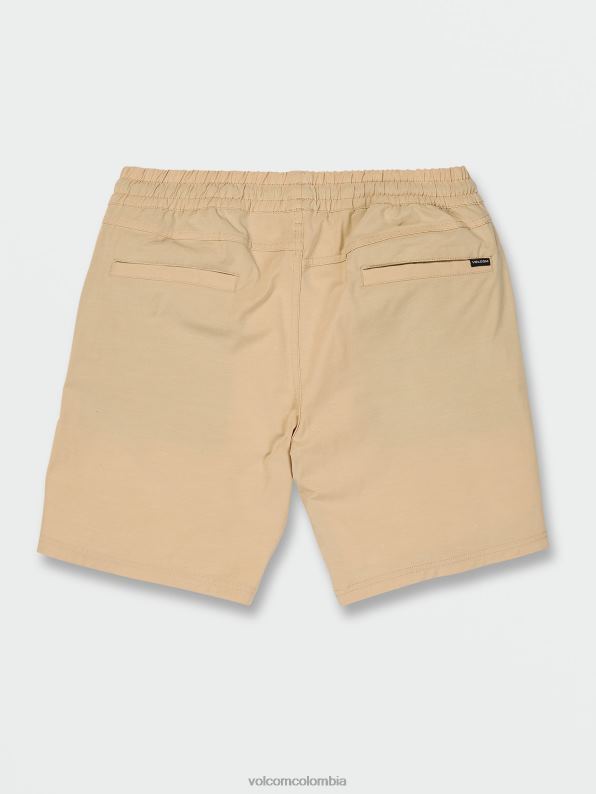 shorts híbridos discretos almendra Z44ZX747 exterior unisexo