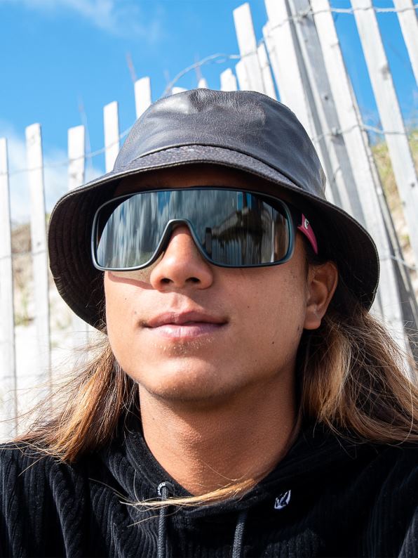 gafas de sol macho de entretenimiento verde azulado Z44ZX449 exterior unisexo