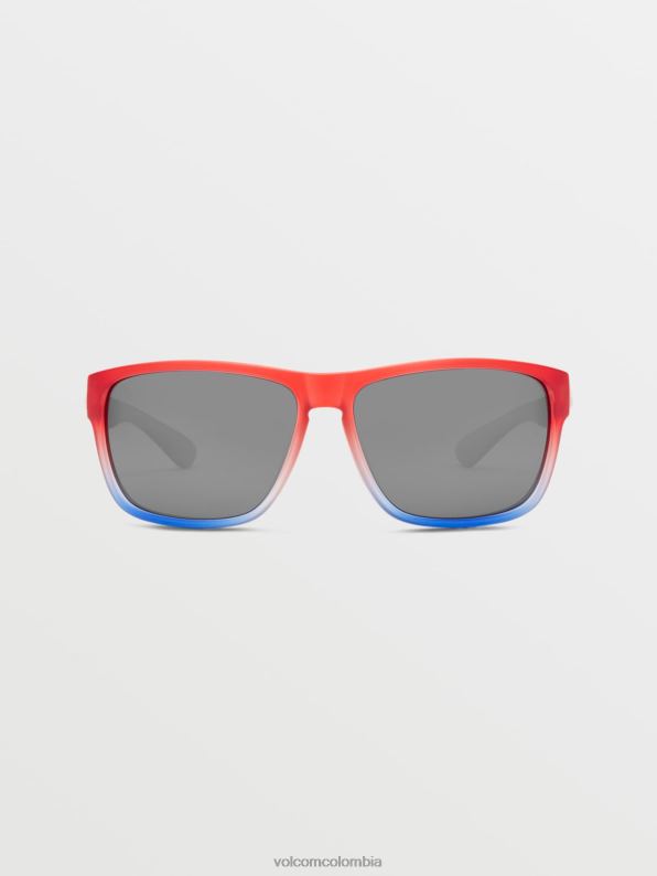 gafas de sol tontas estrellas y rayas/espejo plateado Z44ZX461 exterior unisexo