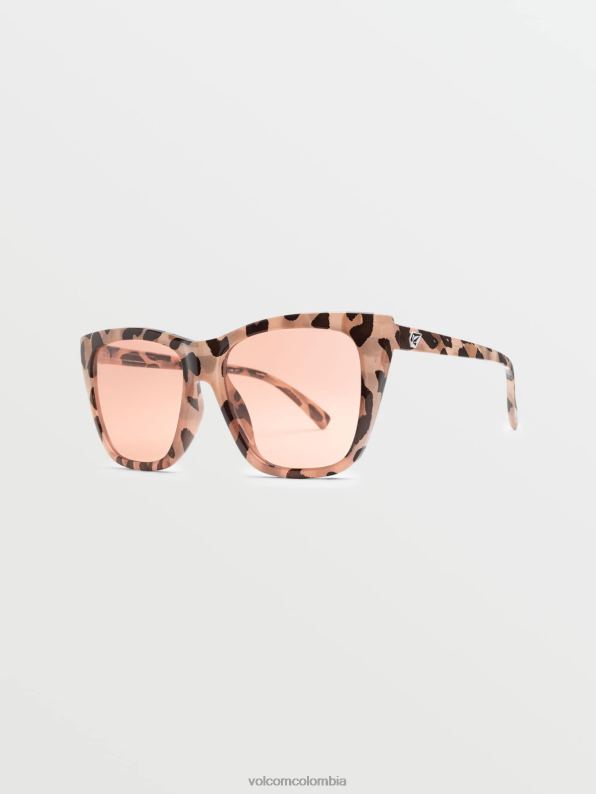lentes de sol looky lou deff leopardo/rosa Z44ZX507 exterior unisexo
