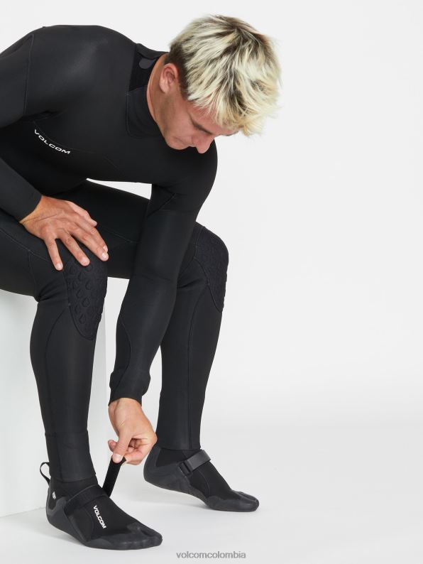 Botín con puntera dividida de 3 mm negro Z44ZX659 navegar hombres