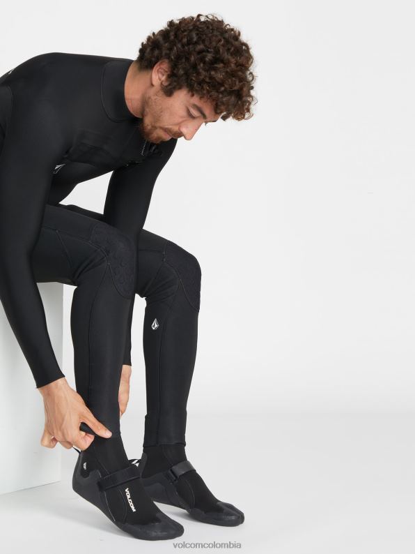 botín de punta redonda de 5 mm negro Z44ZX660 navegar hombres