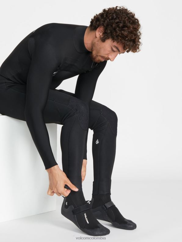 botín de punta redonda de 5 mm negro Z44ZX660 navegar hombres