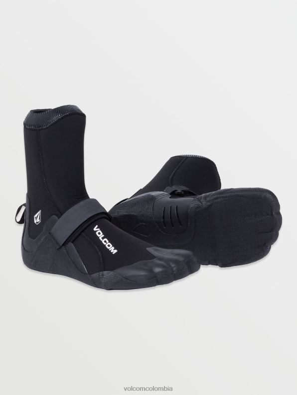 botín de punta redonda de 5 mm negro Z44ZX660 navegar hombres