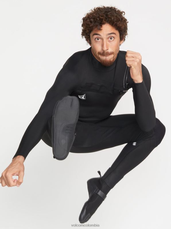 botín de punta redonda de 5 mm negro Z44ZX660 navegar hombres