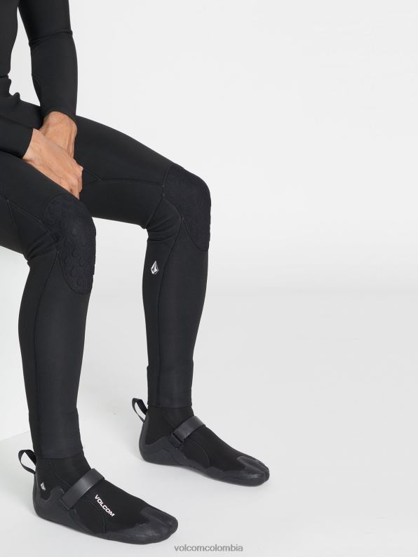 botín de punta redonda de 5 mm negro Z44ZX660 navegar hombres