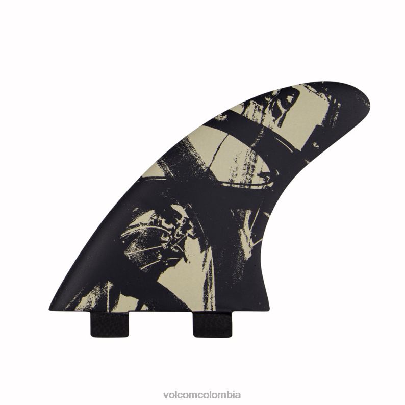 mikey febrero propulsor (pestaña doble) negro Z44ZX726 navegar hombres