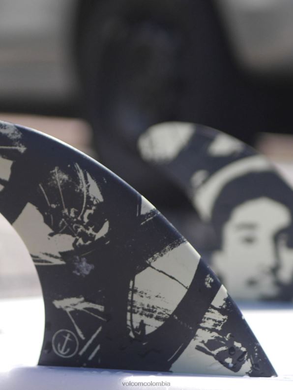 mikey febrero propulsor (pestaña doble) negro Z44ZX726 navegar hombres