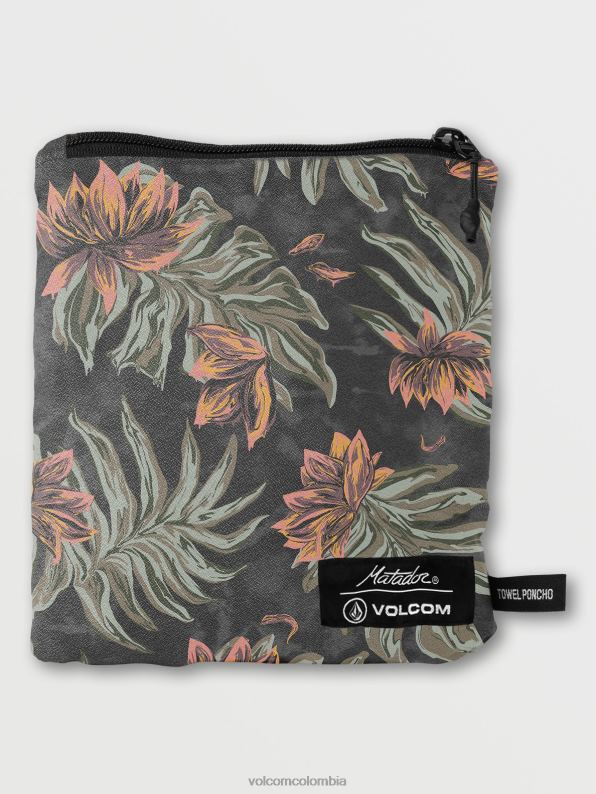 poncho de toalla plegable matador enjuagado negro Z44ZX686 navegar hombres