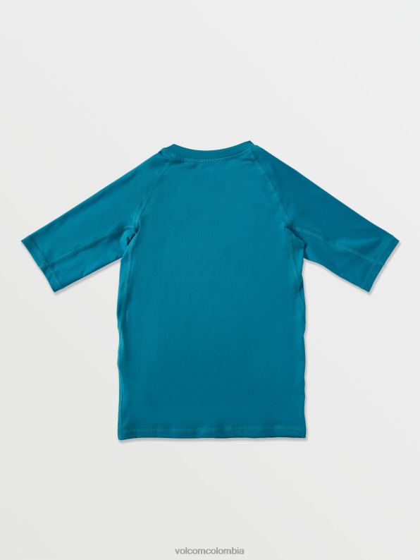 camisa lisa de manga corta Lido Barrera de Coral Z44ZX1360 navegar niños