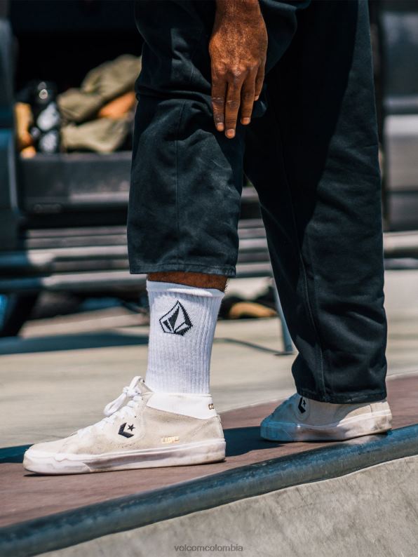 pack de 3 calcetines full stone blanco Z44ZX438 accesorios hombres