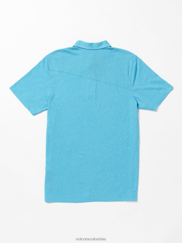 polo de manga corta wowzer azul turco Z44ZX133 ropa hombres