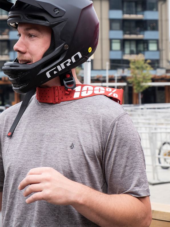 camiseta de manga corta con cuello redondo de stoneverse rayo de luna Z44ZX81 ropa hombres