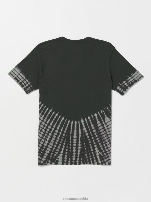 camiseta icónica de manga corta con tinte de piedra sigilo Z44ZX22 ropa hombres