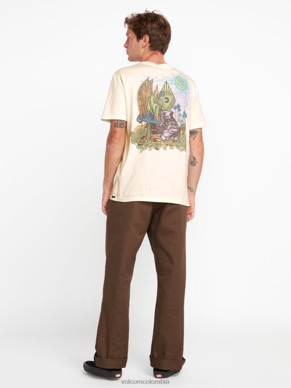 playera de manga corta skate vitals mago blanquecino Z44ZX4 ropa hombres