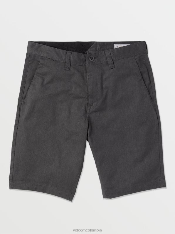 malditos shorts chinos elásticos modernos brezo de carbón Z44ZX206 ropa hombres