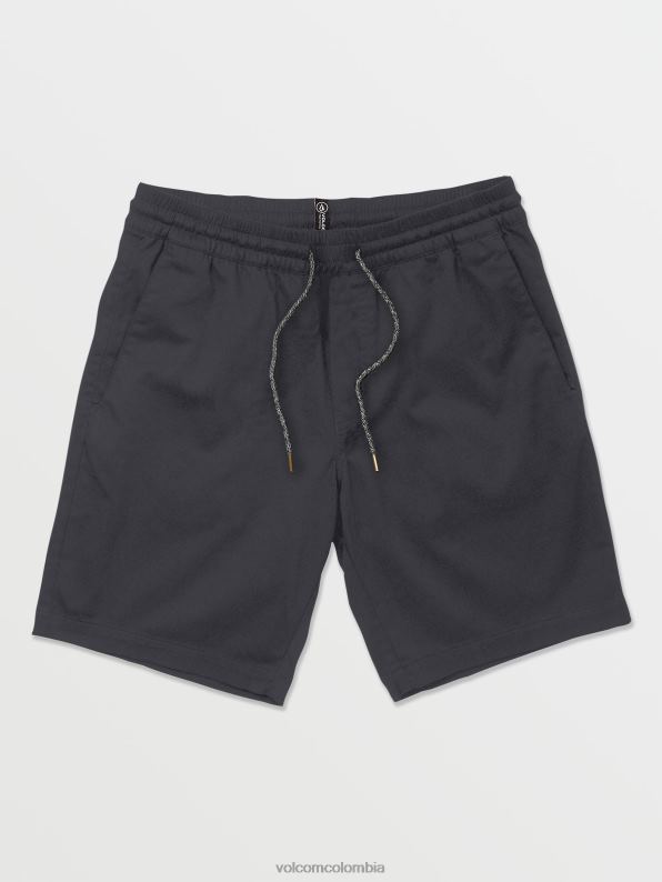 malditos shorts con cintura elástica carbón Z44ZX215 ropa hombres