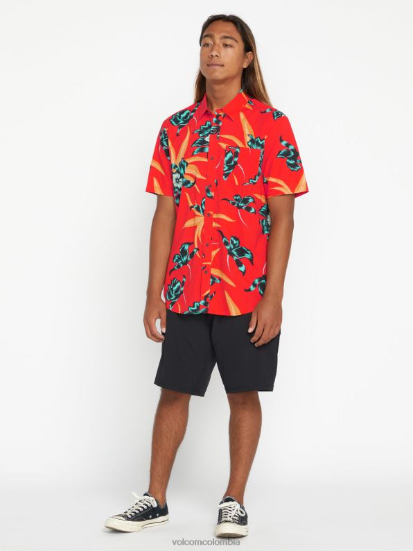 malditos shorts cruzados negro Z44ZX225 ropa hombres