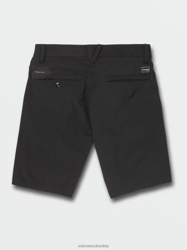 malditos shorts cruzados negro Z44ZX225 ropa hombres