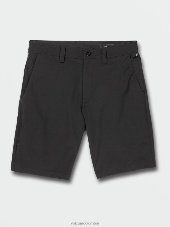 malditos shorts cruzados negro Z44ZX225 ropa hombres