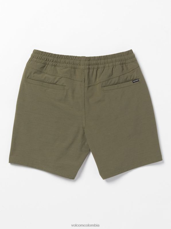 shorts híbridos discretos bisonte Z44ZX236 ropa hombres