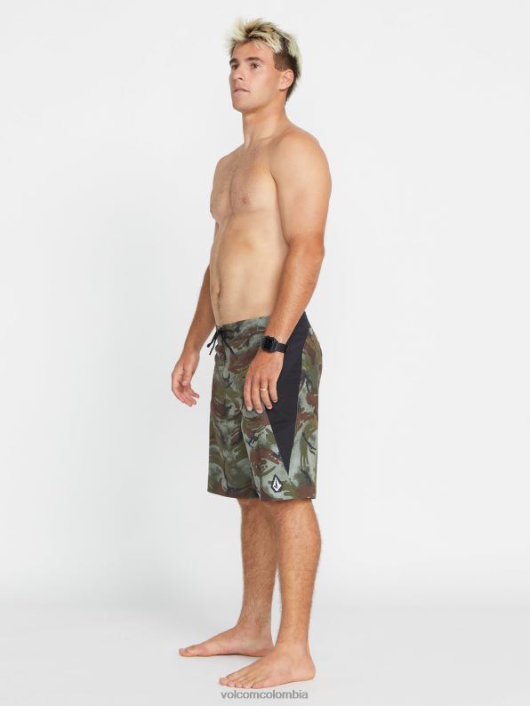 Bañador surf vitals jack robinson mod-tech camuflaje Z44ZX259 ropa hombres