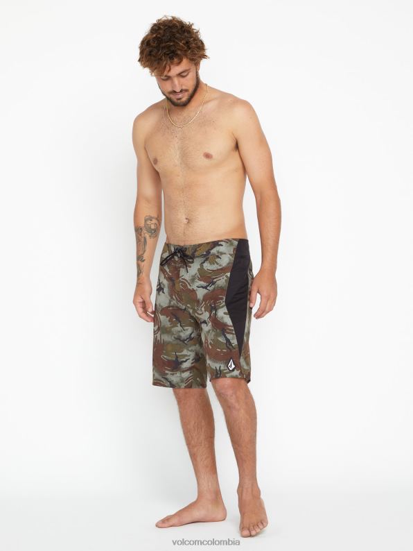 Bañador surf vitals jack robinson mod-tech camuflaje Z44ZX259 ropa hombres