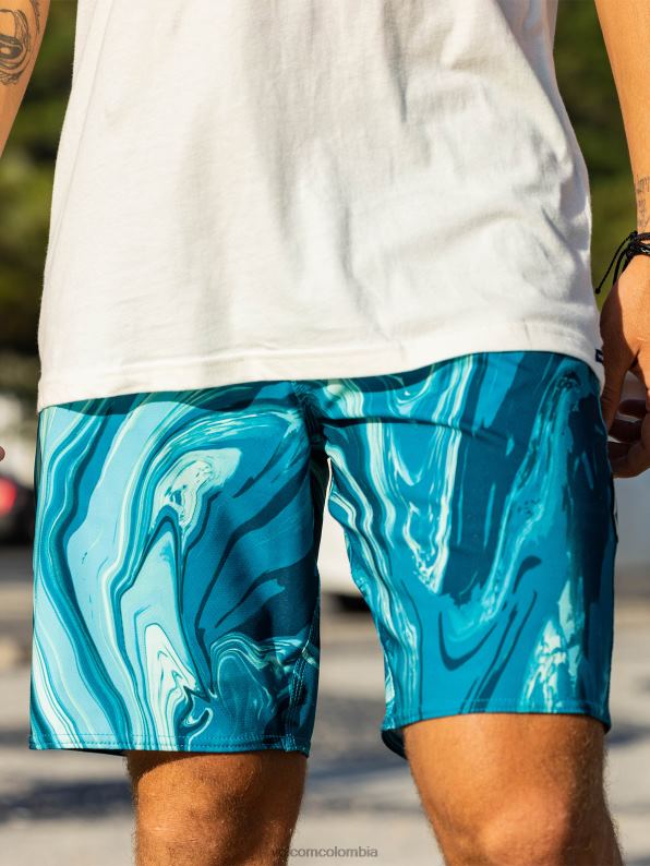 baúles mod-tech de mármol psyche azul costero Z44ZX286 ropa hombres