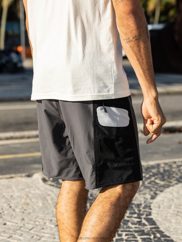 surf vitals yago dora troncos negro Z44ZX248 ropa hombres