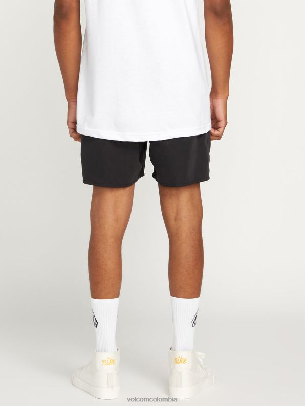 troncos sólidos lido negro Z44ZX270 ropa hombres