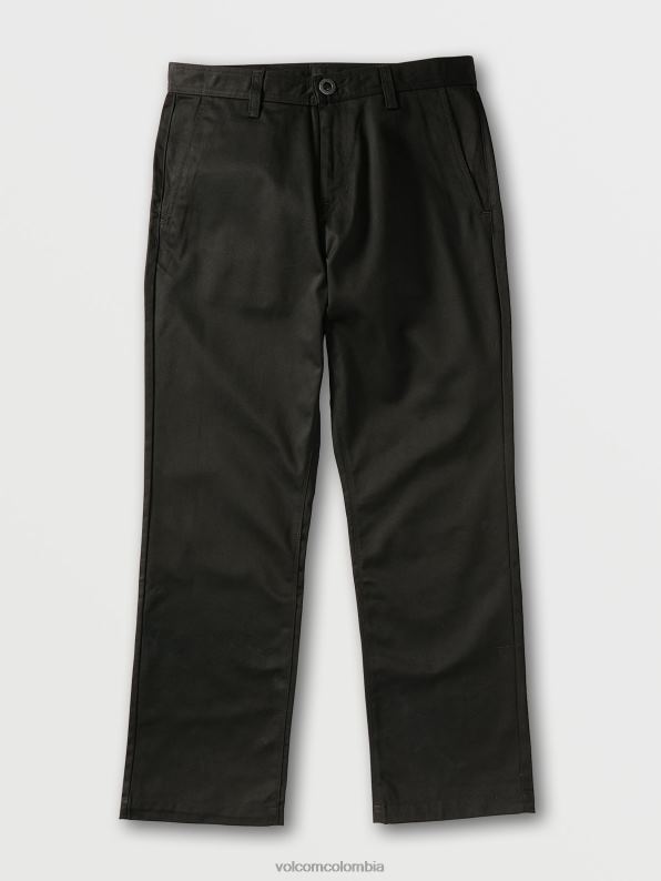 malditos pantalones chinos de skate negro Z44ZX306 ropa hombres