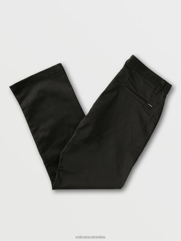 malditos pantalones chinos de skate negro Z44ZX306 ropa hombres
