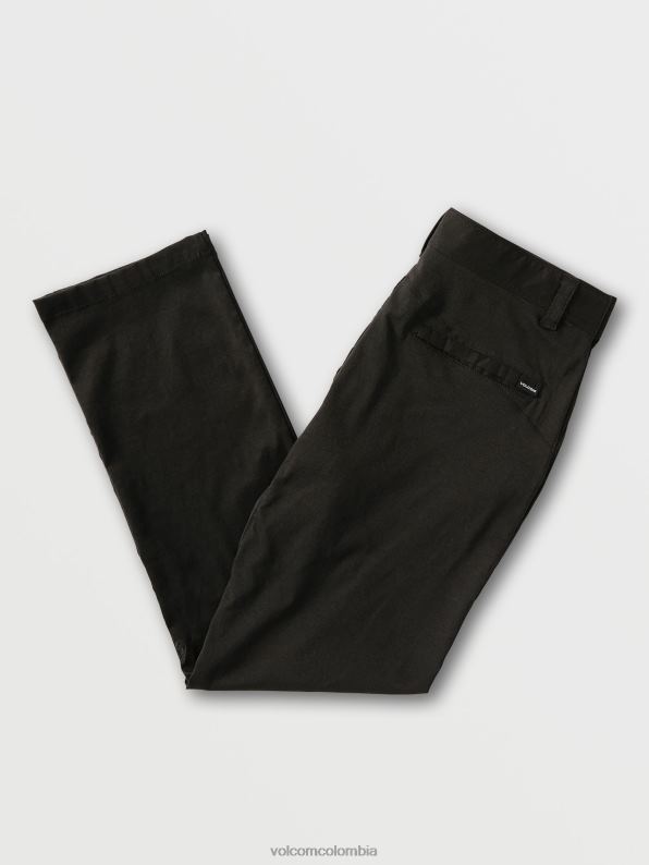 malditos pantalones chinos de tecnología negro Z44ZX336 ropa hombres