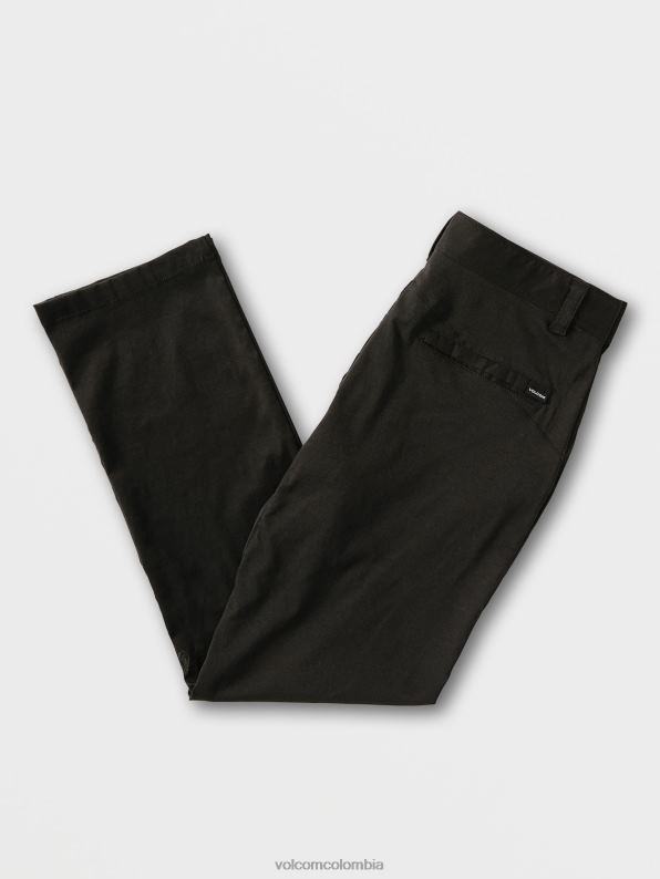 malditos pantalones chinos de tecnología negro Z44ZX336 ropa hombres