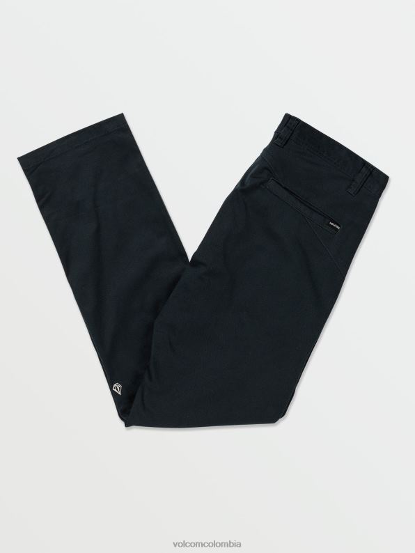 malditos pantalones chinos elásticos modernos azul marino oscuro Z44ZX310 ropa hombres