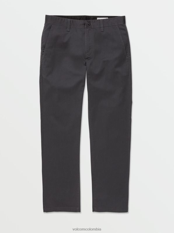 malditos pantalones chinos elásticos modernos carbón Z44ZX292 ropa hombres
