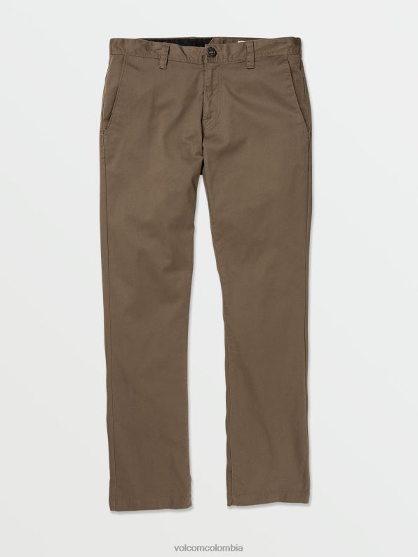 malditos pantalones chinos elásticos modernos champiñón Z44ZX294 ropa hombres