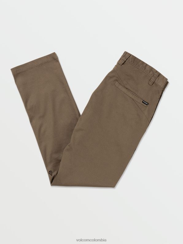 malditos pantalones chinos elásticos modernos champiñón Z44ZX294 ropa hombres