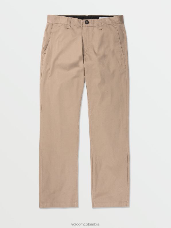 malditos pantalones elásticos regulares caqui Z44ZX301 ropa hombres