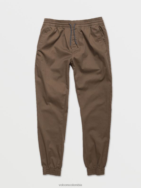 malditos pantalones jogger ajustados champiñón Z44ZX322 ropa hombres