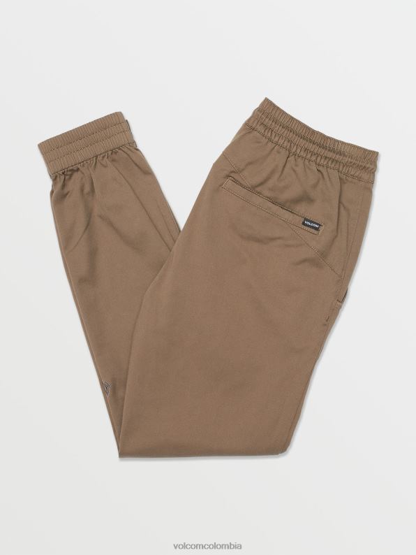 malditos pantalones jogger ajustados champiñón Z44ZX322 ropa hombres