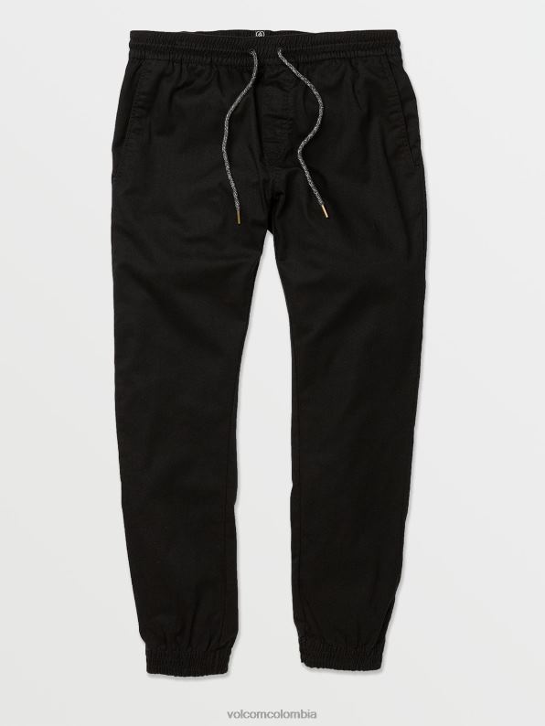 malditos pantalones jogger ajustados negro Z44ZX299 ropa hombres