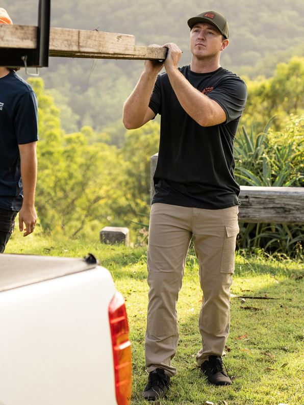 pantalones de pinza de ropa de trabajo abigarrado Z44ZX293 ropa hombres