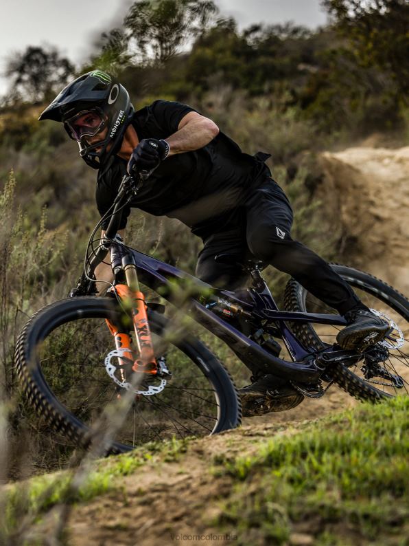 pantalones trail ripper negro Z44ZX315 ropa hombres