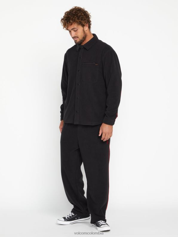 surf vitals jack robinson pantalones con cintura elástica negro Z44ZX335 ropa hombres