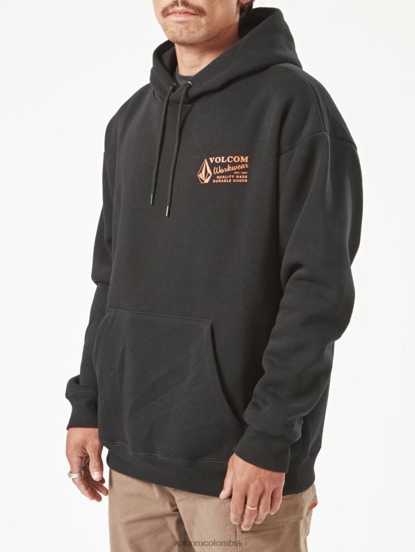 ropa de trabajo sudadera con capucha negro Z44ZX178 ropa hombres