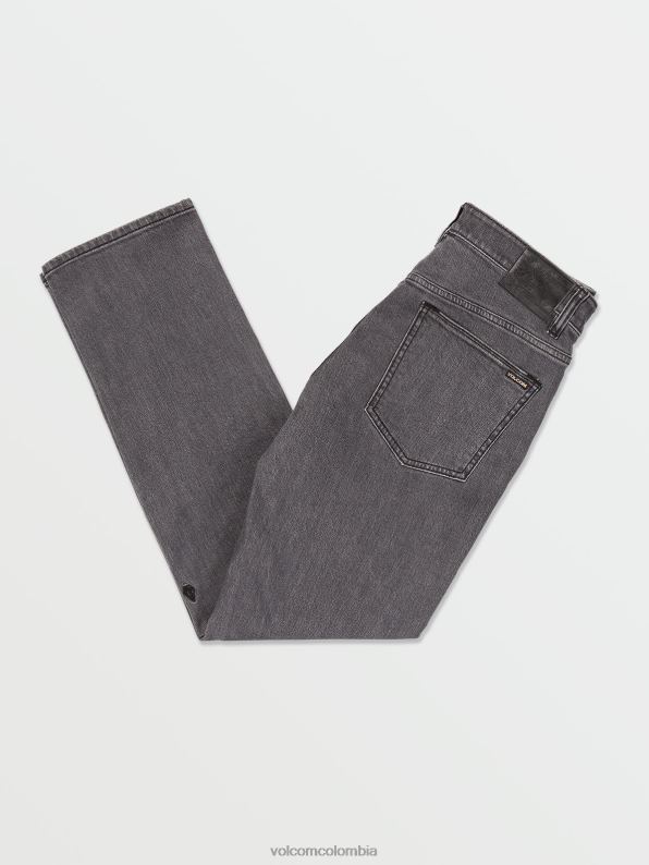 pantalones de mezclilla solver fácil enzima gris Z44ZX356 ropa hombres